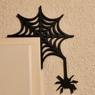 Halloween Spider Door Corner Decor
